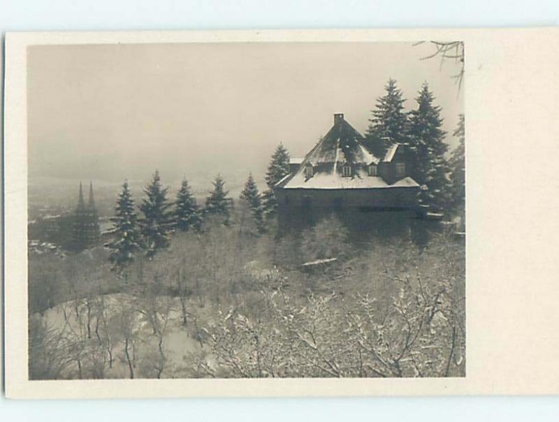 old rppc BUILDING Marburg - Hessen - Marburg-Biedenkopf District Germany HM1674