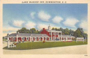 Lake Mary and inn Summerton, South Carolina Postcard