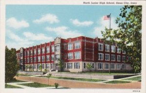 Iowa Sioux City North Junior High School Curteich