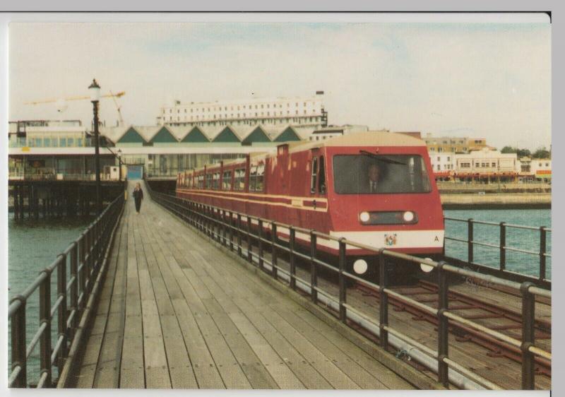 Essex; Southend On Sea, Pier Train Leaving Land Station PPC, Unused, Lynn Tait