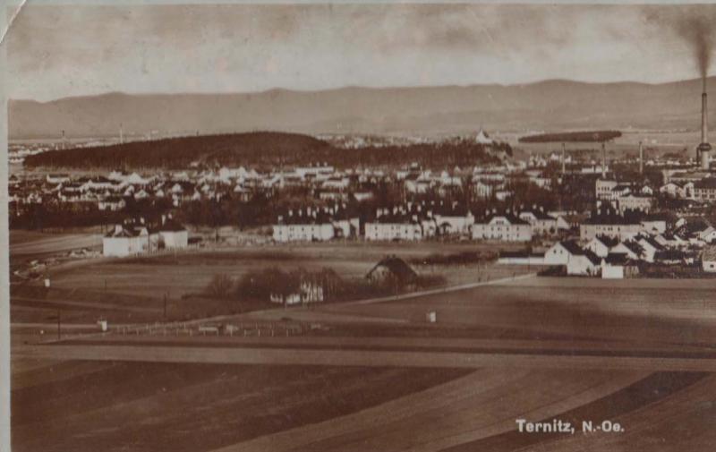 Ternitz Austria Austrian Aerial Birds Eye Postcard