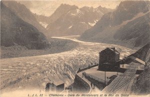 Lot 84 Montenvers railway station and the Mer de Glace chamonix france