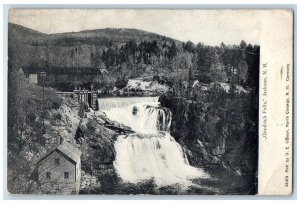 1908 Goodrich Falls Scene Jackson New Hampshire NH Covered Bridge Postcard 