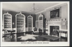 Berkshire Postcard - Gothick Library, Milton Manor  RS8068