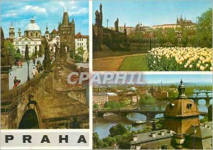 Postcard Modern Praha