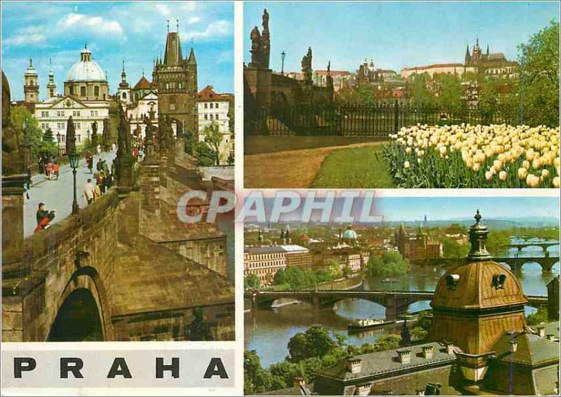 Postcard Modern Praha