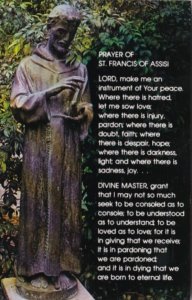 California Mission Santa Barbera St Francis Of Assisi Statue