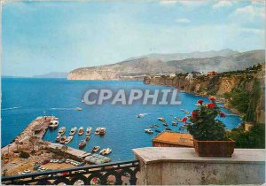 Modern Postcard Sorrento New Port