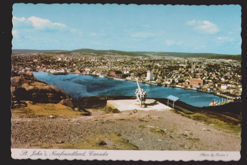 NEWFOUNDLAND - St. John's Harbour From Signal Hill - 1960s - Unused