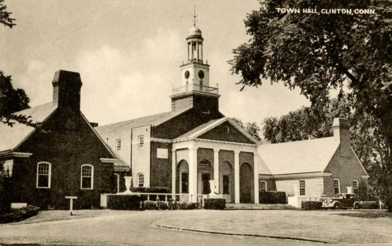 CT - Clinton. Town Hall