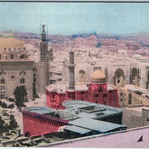 c1910s Cairo, Egypt Mosque Sultan Hassan Advertising Sample PC Scaffolding A338