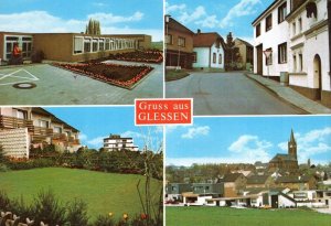 Gruss Aus Glessen Germany Postcard