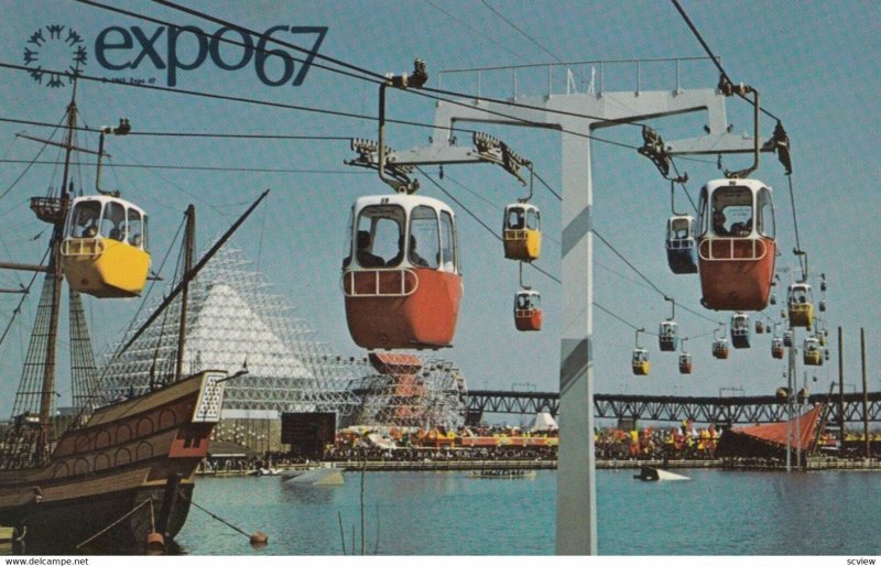 EXPO67 , Montreal , Canada ; Sky Ride