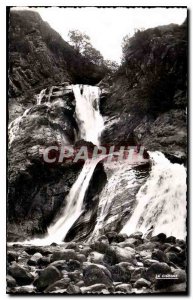 Old Postcard Bourg d'Oisans Isere Cascade Sarennes