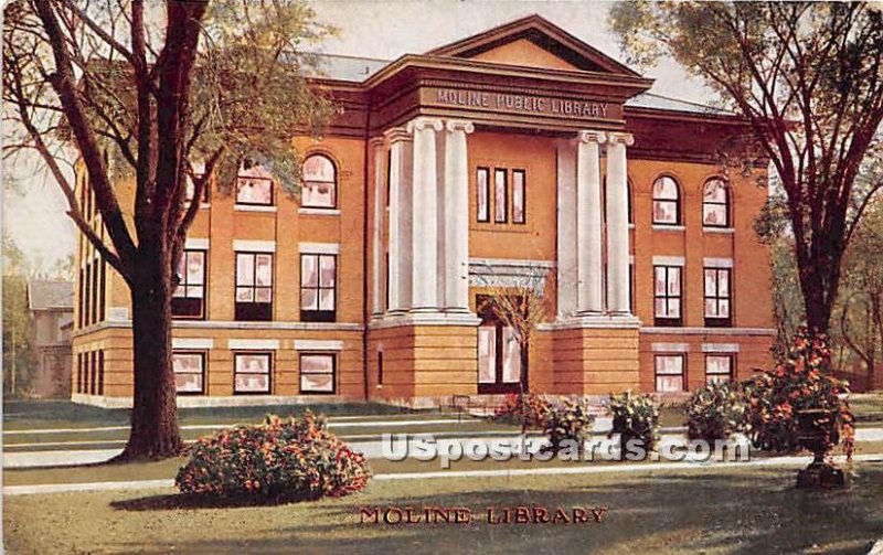 Moline Library - Illinois IL