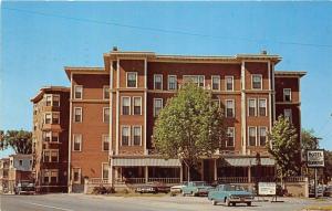 Waterville Maine~Hotel Elmwood~Houses/Apartments Bknd~50s Cars & Chevrolet Truck