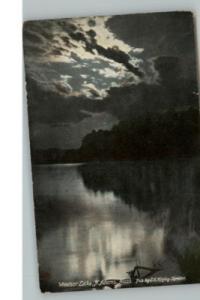North Adams MA Windsor Lake c1910 Postcard