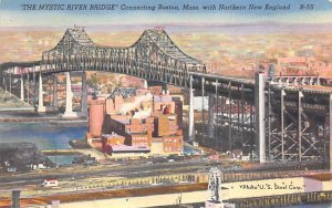 New Mystic River Bridge Northern New England - Boston, Massachusetts MA