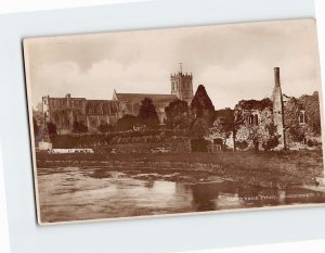 Postcard Christchurch Priory, Bournemouth, England