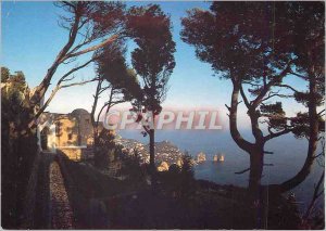 Postcard Old Anacapri View of the Church Cetrella