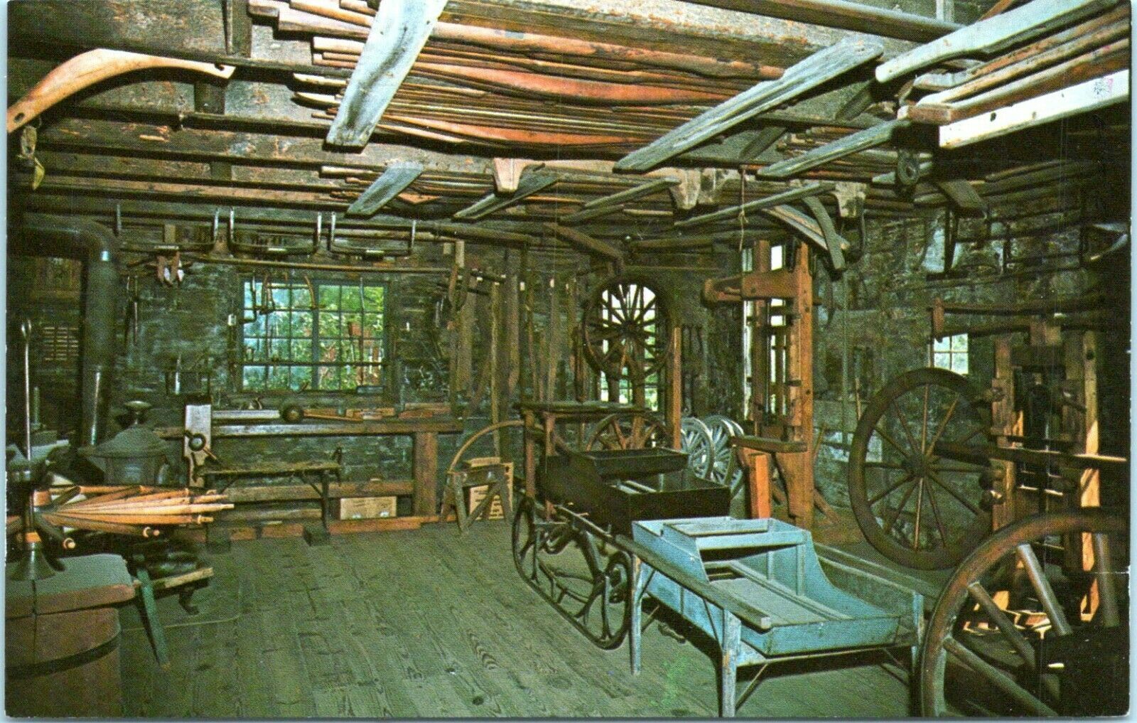 Shelburne Vermont Shelburne Museum Interior Wheelwright Blacksmith
