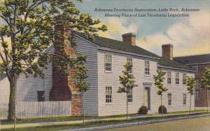 Arkansas Little Rock Arkiansas Territorial Restoraetion Meeting Place Of Lost...