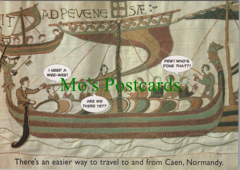 History Advertising Postcard - Caen, Normandy, William The Conqueror Ref.RR14834 