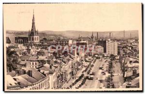 Belgie Belgium liege Old Postcard Panorama