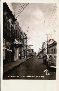 Mexico Juarez Villahermosa Mexico City Vintage RPPC C036