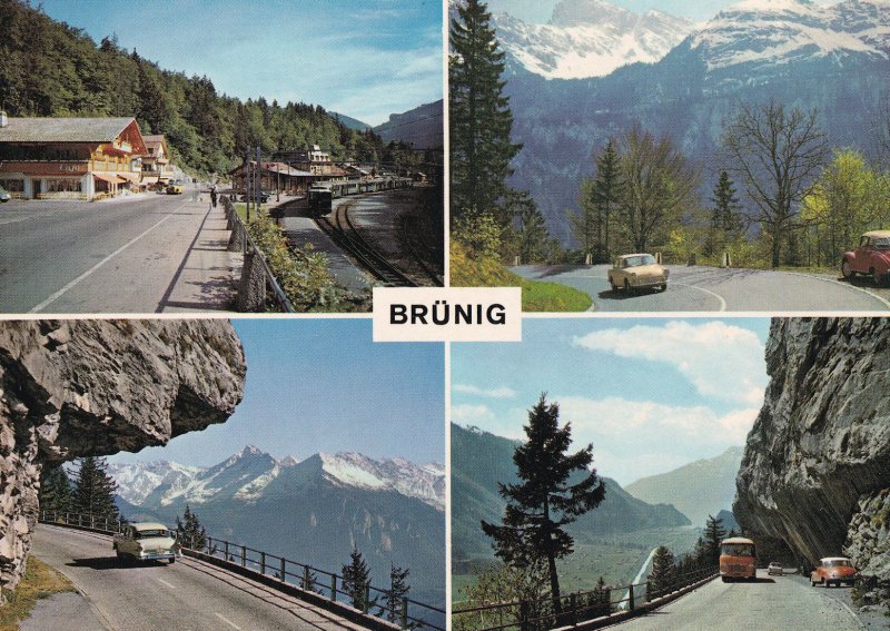 Brunig Pass Switerland Postcard