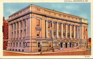Indiana Indianapolis City Hall Curteich