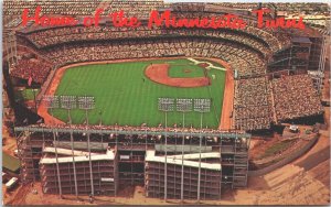 USA Metropolitan Stadium Bloomington Minnesota Chrome Postcard 05.42