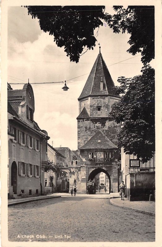 Lot361 aichach obb unt tor real photo  germany