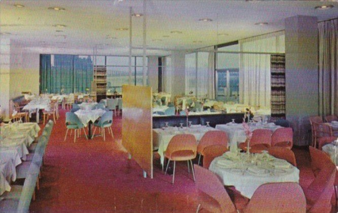 Delegates' Restaurant United Nations Headquarters New York City 1955