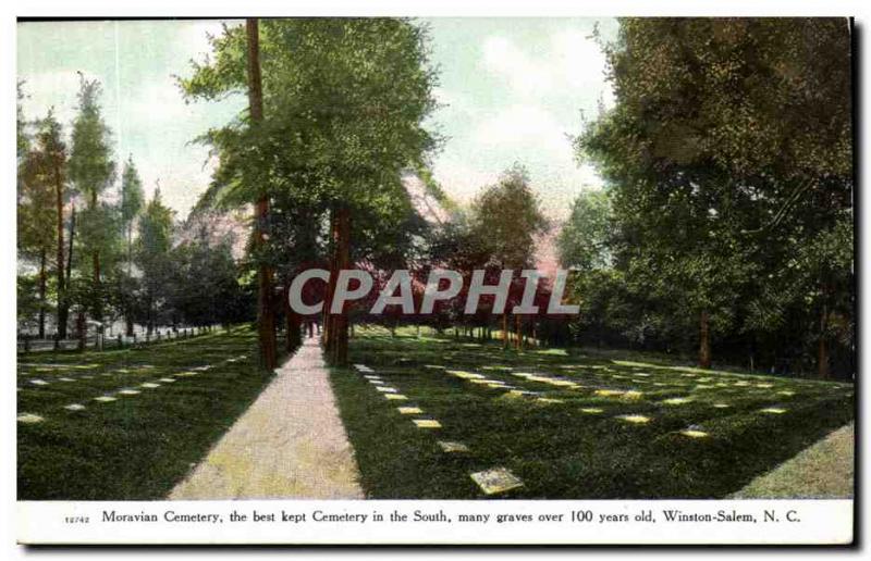 Winston Salem, North Carolina- the Moravian Cemetary Cemetary best kept in th...