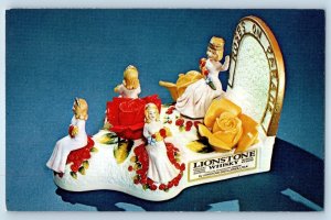 Lionstone Whisky Distilleries Kentucky Bourbon Roses On Parade Vintage Postcard