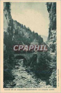 Old Postcard Route Grande Chartreuse Le Grand Logis