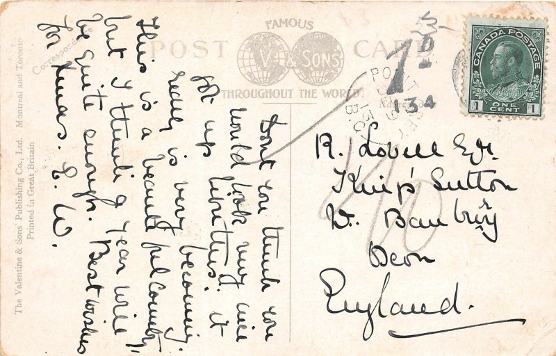 F49/ Native American Indian Postcard c1910 North Vancouver B.C. Canada Chiefs 9