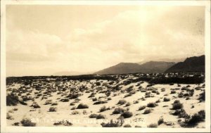 Desert Near Palm Springs California CA c1920 Real Photo Postcard #29