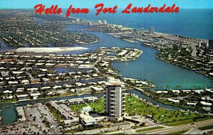 Florida Fort Lauderdale Aerial View Pier 66 Hotel and Marina