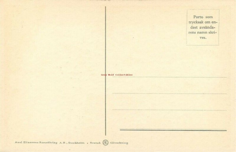 Artist Signed, Curt Nystrom, Baby in Clock