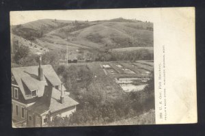 BOZEMAN MONTANA GOVERNMENT FISH HATCHERY 1908 VINTAGE POSTCARD