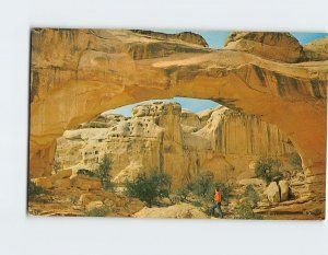 Postcard Hickman Bridge Capitol Reef National Monument Utah USA