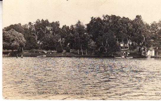 Hochstein's Beach, SIilver Lake, West Bend 1924