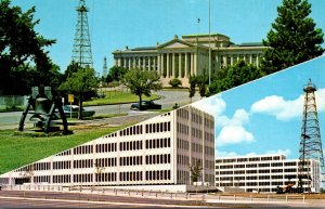 Oklahoma Oklahoma City State Capitol Building and Will Rogers & Sequoyah Stat...