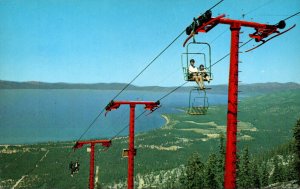 California Lake Tahoe Heavenly Valley Ski Lift
