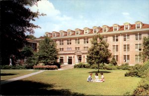 Hattiesburg Mississippi Southern U Alma Hickman Hall c1950-60s Vintage Postcard