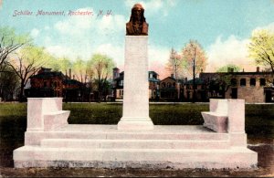 New York Rochester Schiller Monument 1909