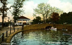 PA - Willow Grove. Willow Grove Park, Bridge Over Lagoon