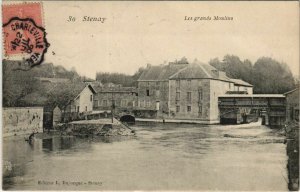 CPA STENAY Les grands Moulins (805494)